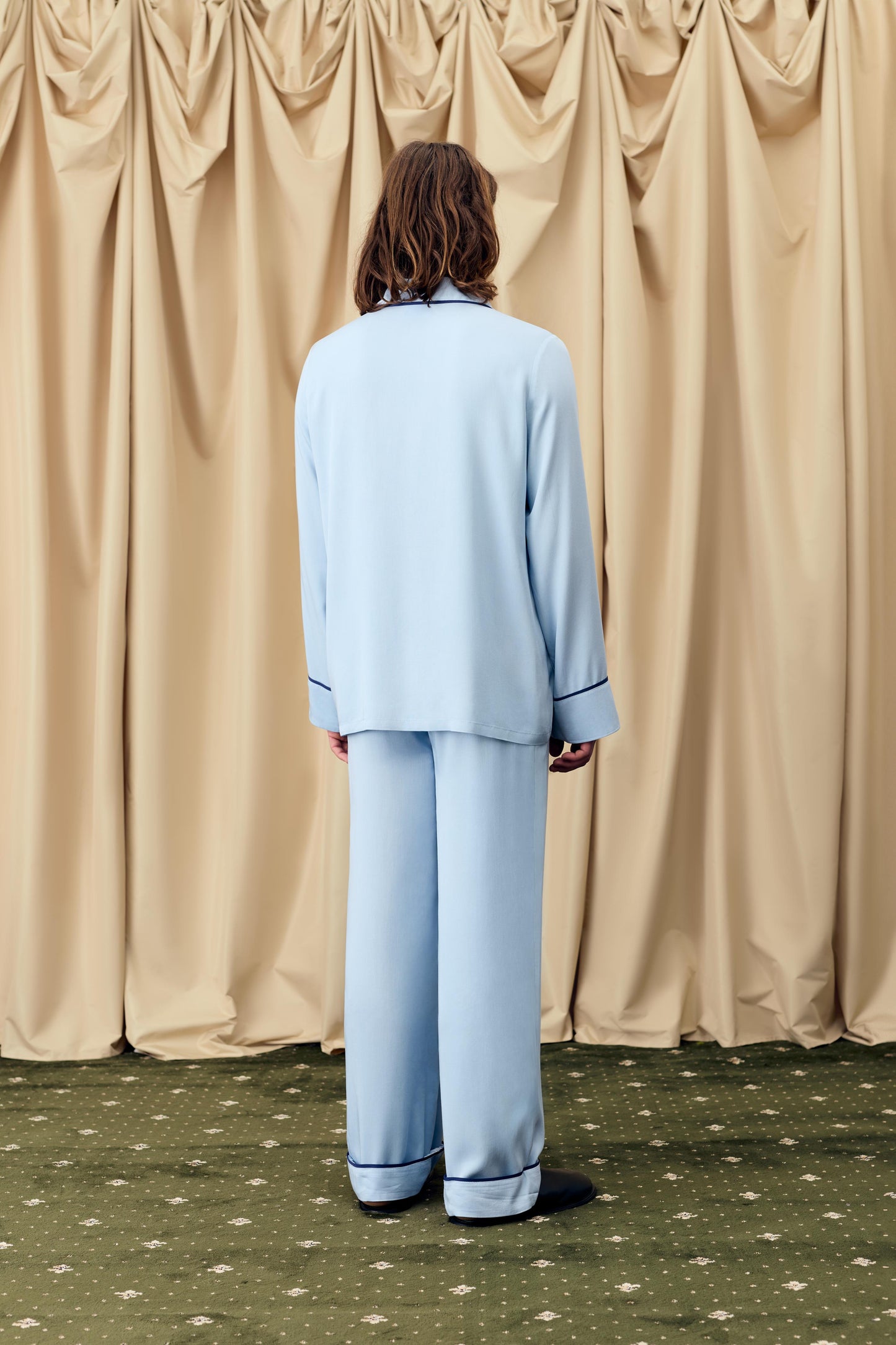 Брюки Finnegan унісекс в блакитному