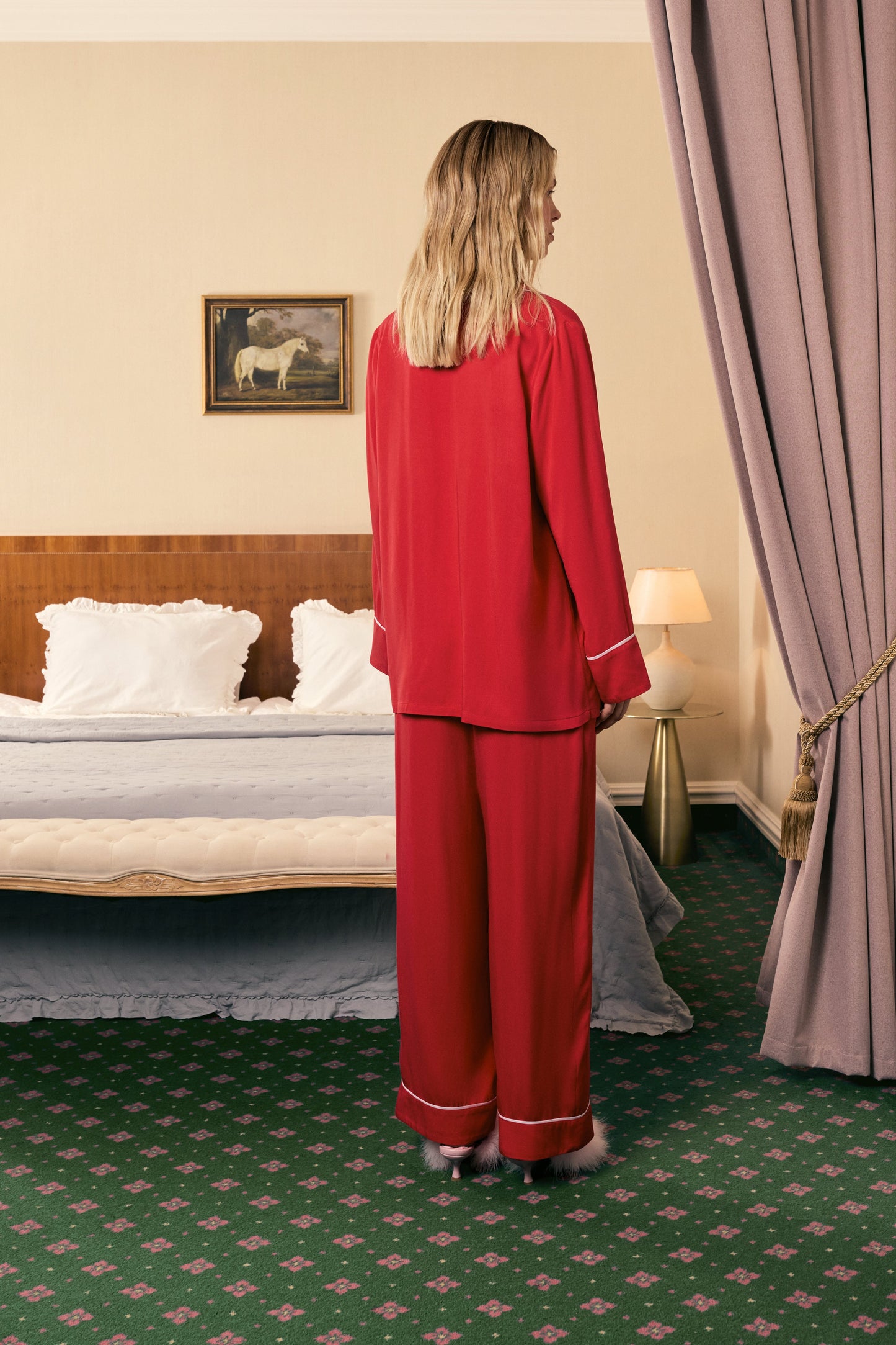 Брюки Finnegan Unisex унісекс в червоному