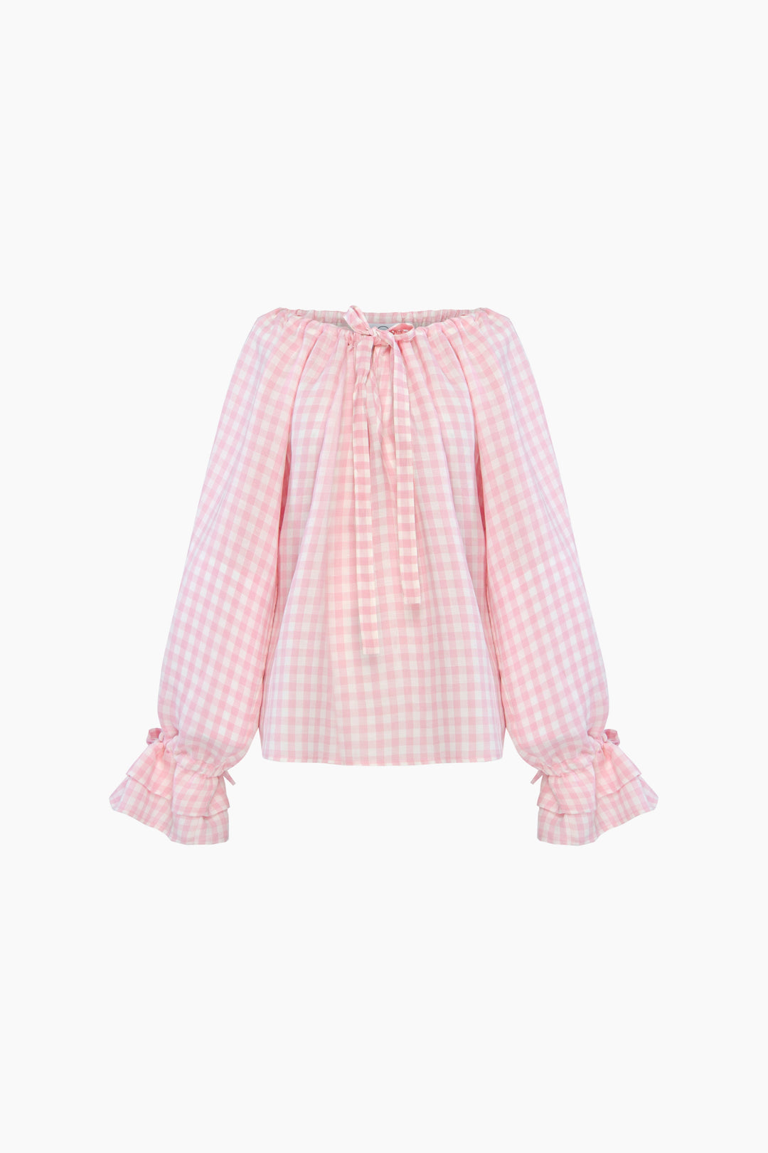 Блуза Cha-Cha у рожеву клітинку