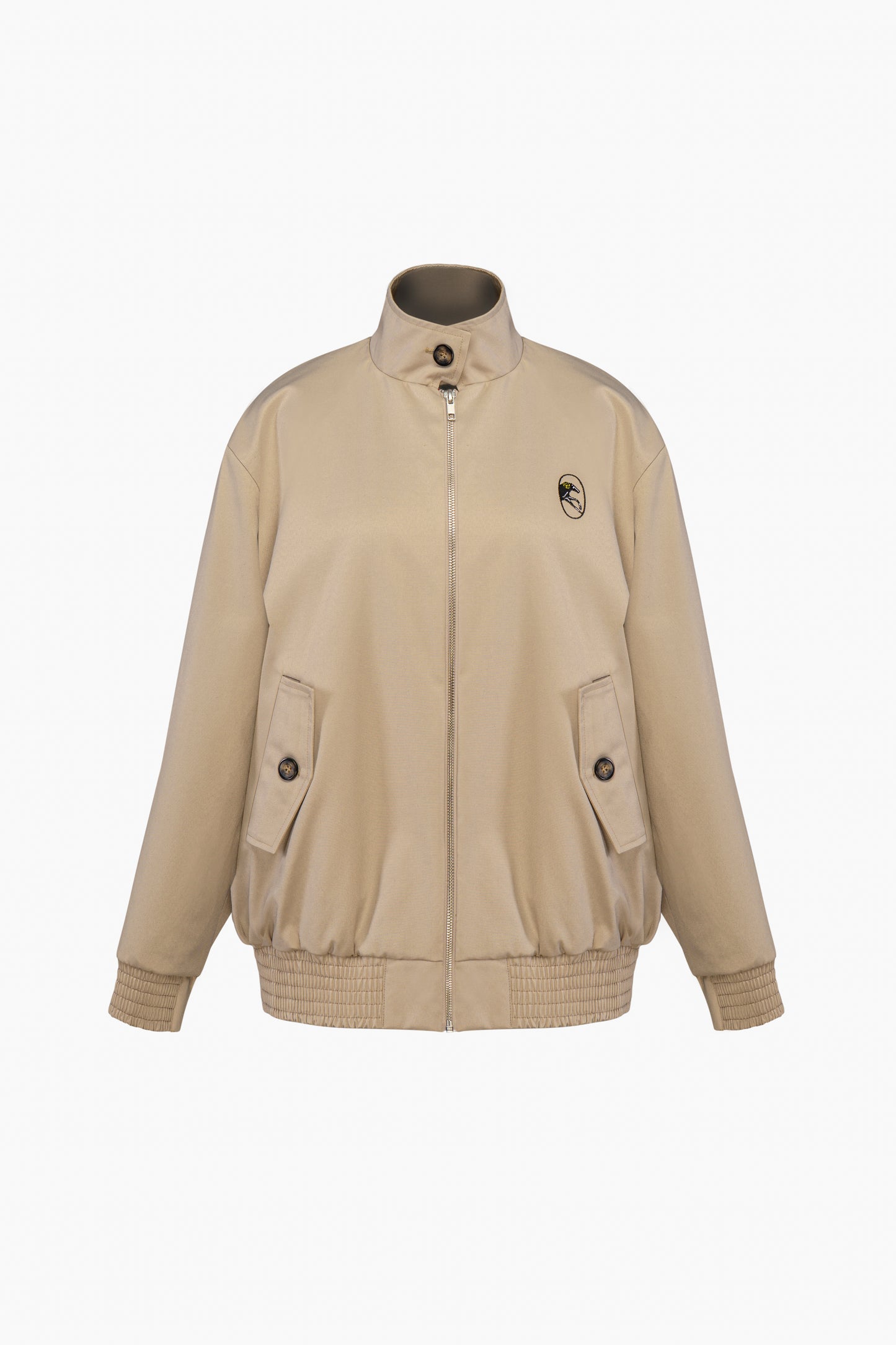 Куртка Harrington у бежевому кольорі