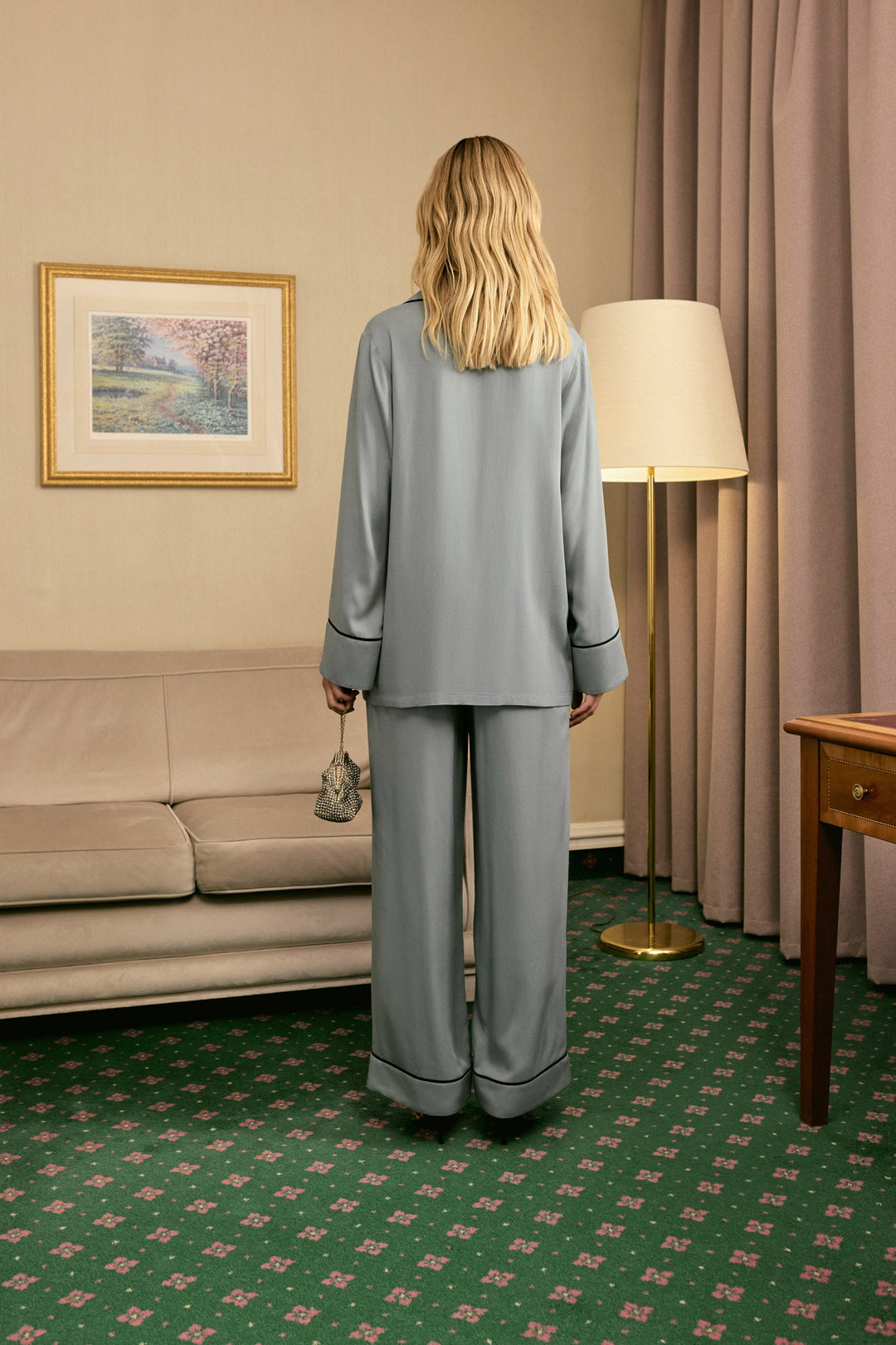 Піжамна Сорочка Finnegan Unisex у Сірому