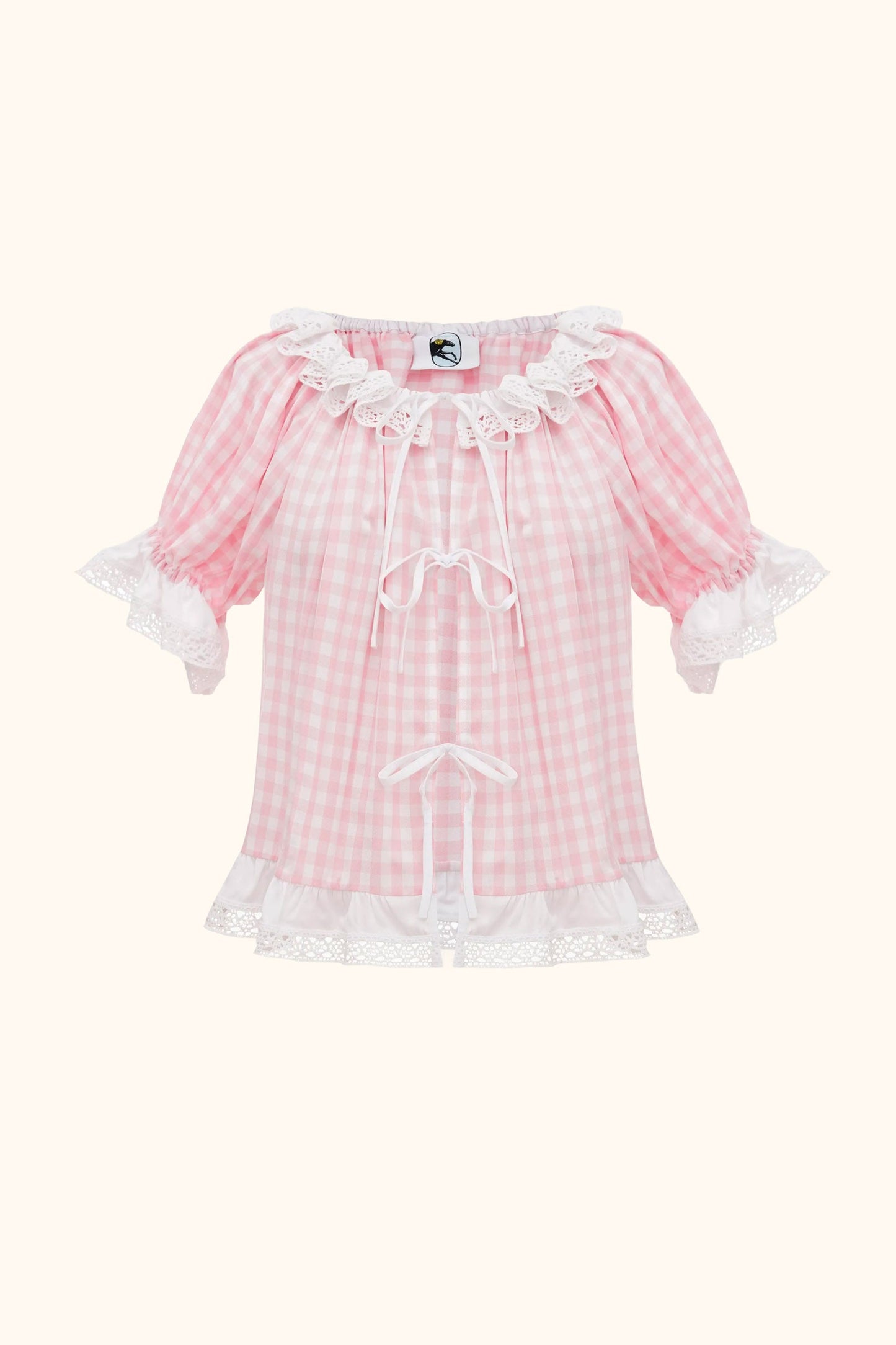 Комплект Romantica з Шортами у Рожеву Клітинку