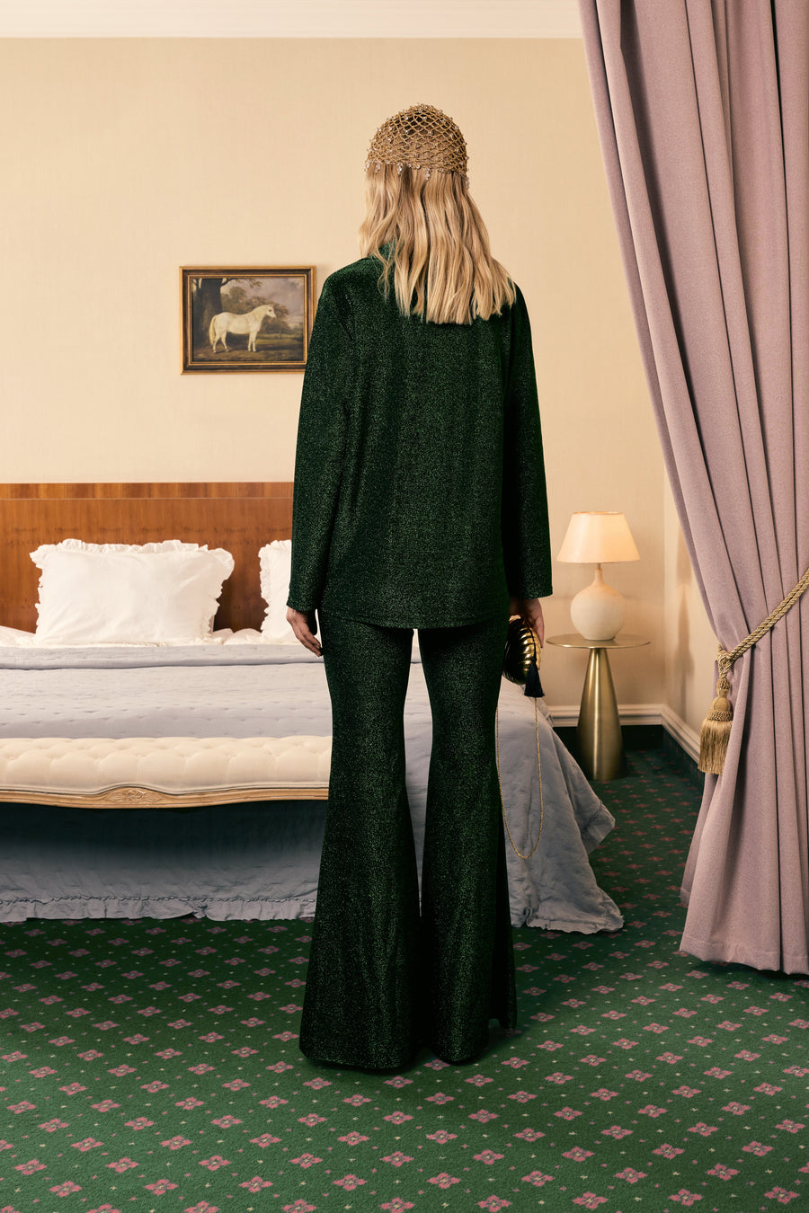 Костюм люрексовий Stardust у зеленому