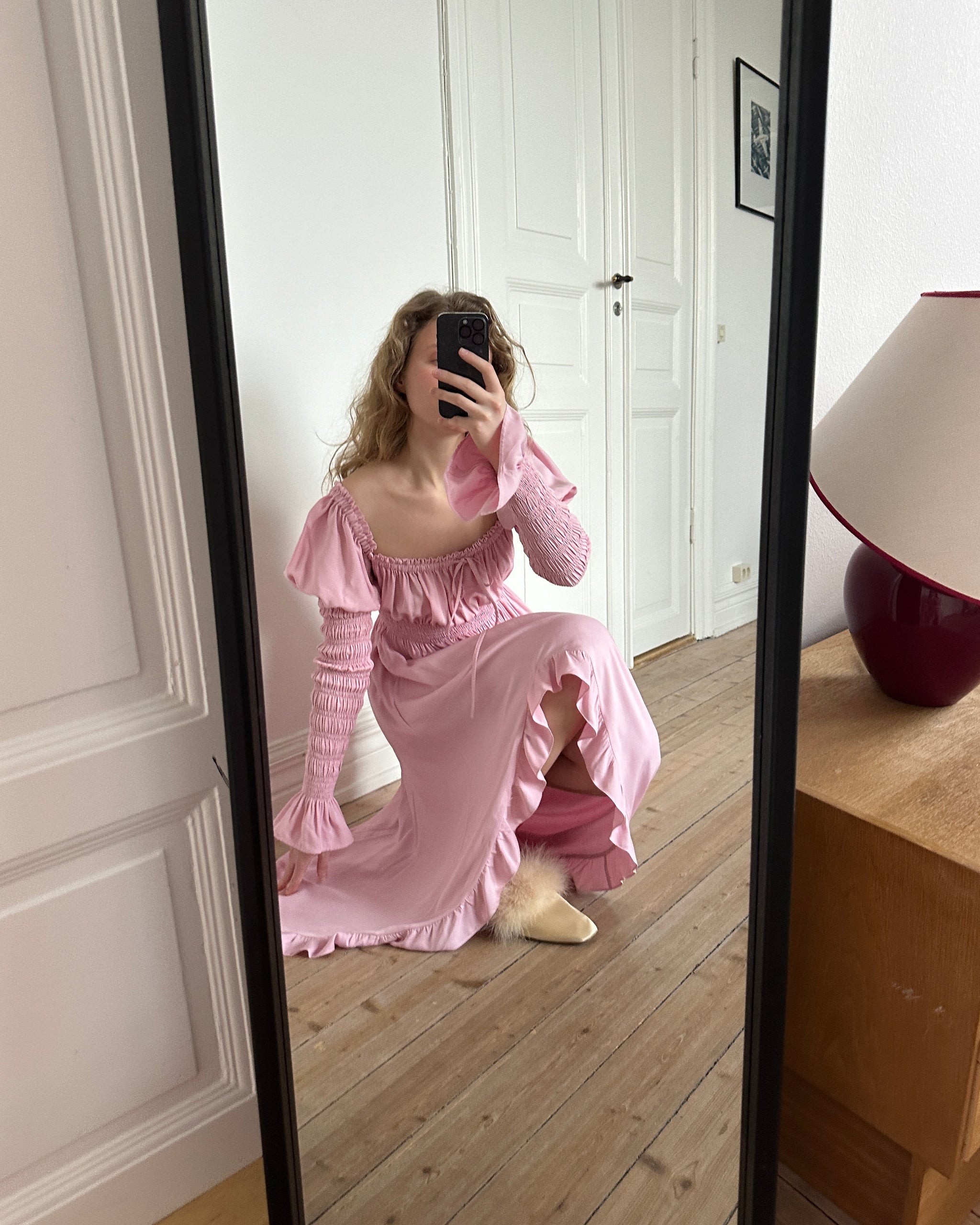 Асиметрична сукня Juliette в рожевому кольорі